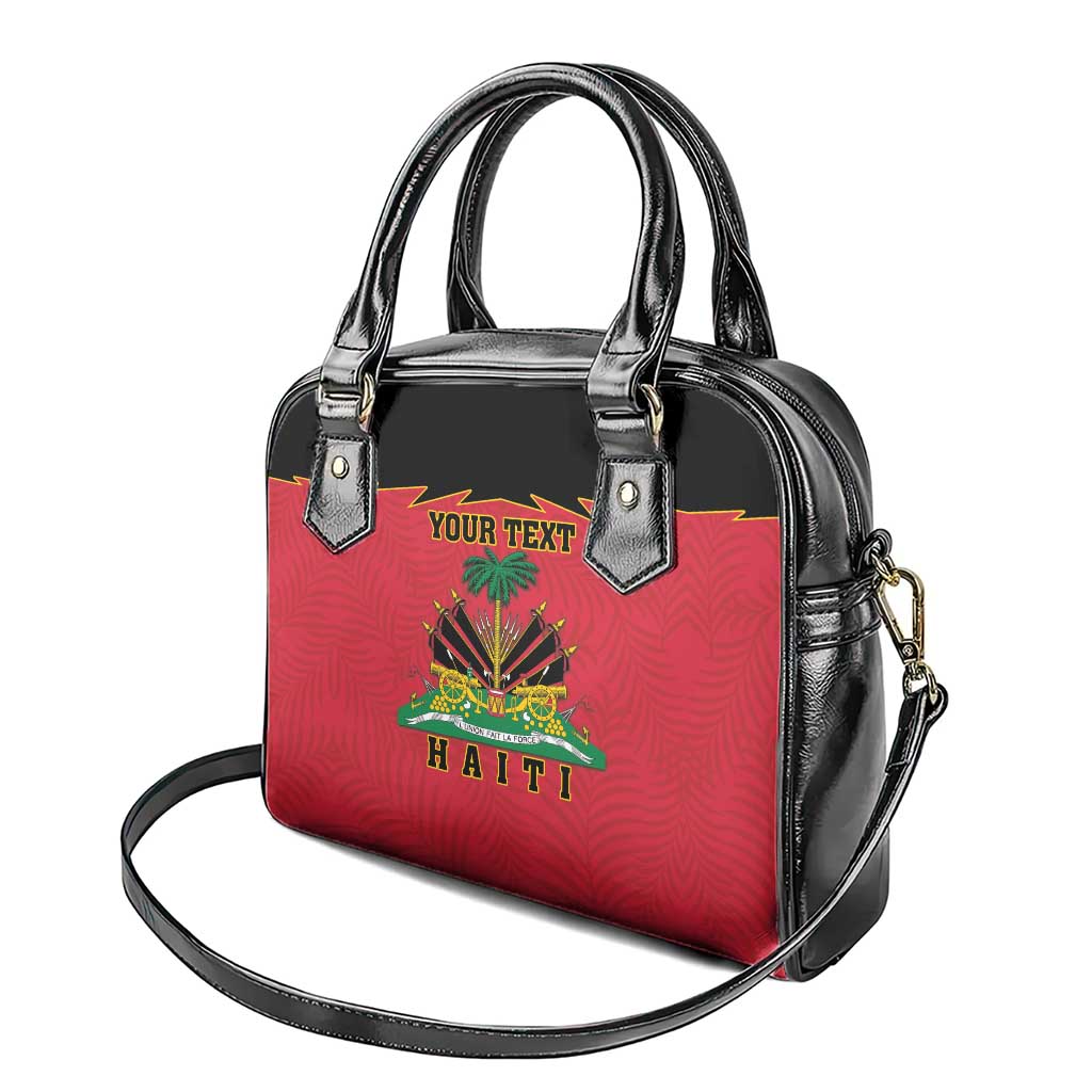 Personalized Haiti 1964 Shoulder Handbag Coat Of Arms Flag Style LT18