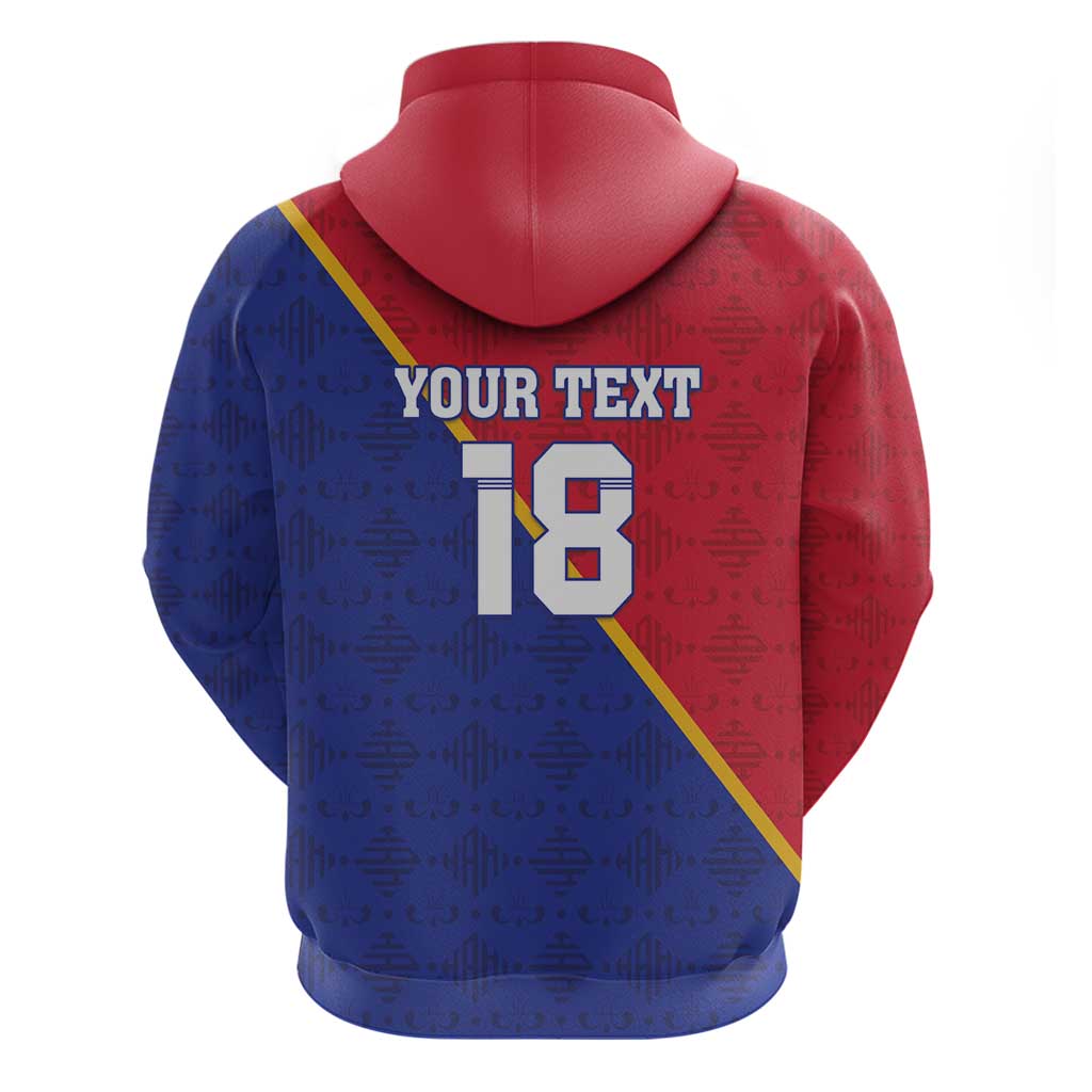 Custom Haiti Football Hoodie Les Grenadiers LT18