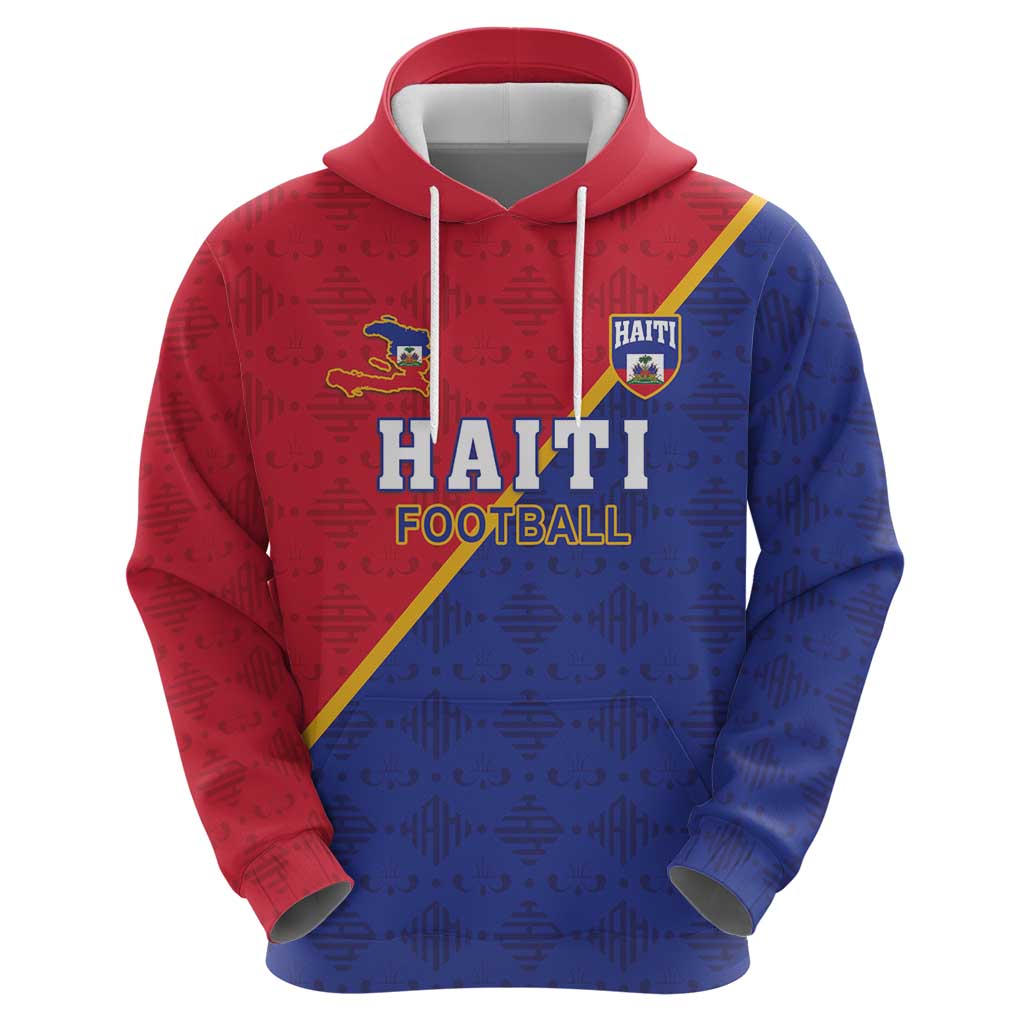 Custom Haiti Football Hoodie Les Grenadiers LT18