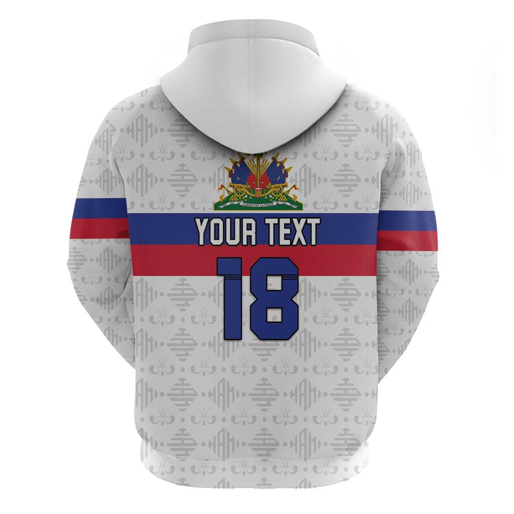 Custom Haiti Football Hoodie Ekip foutbol Ayiti LT18