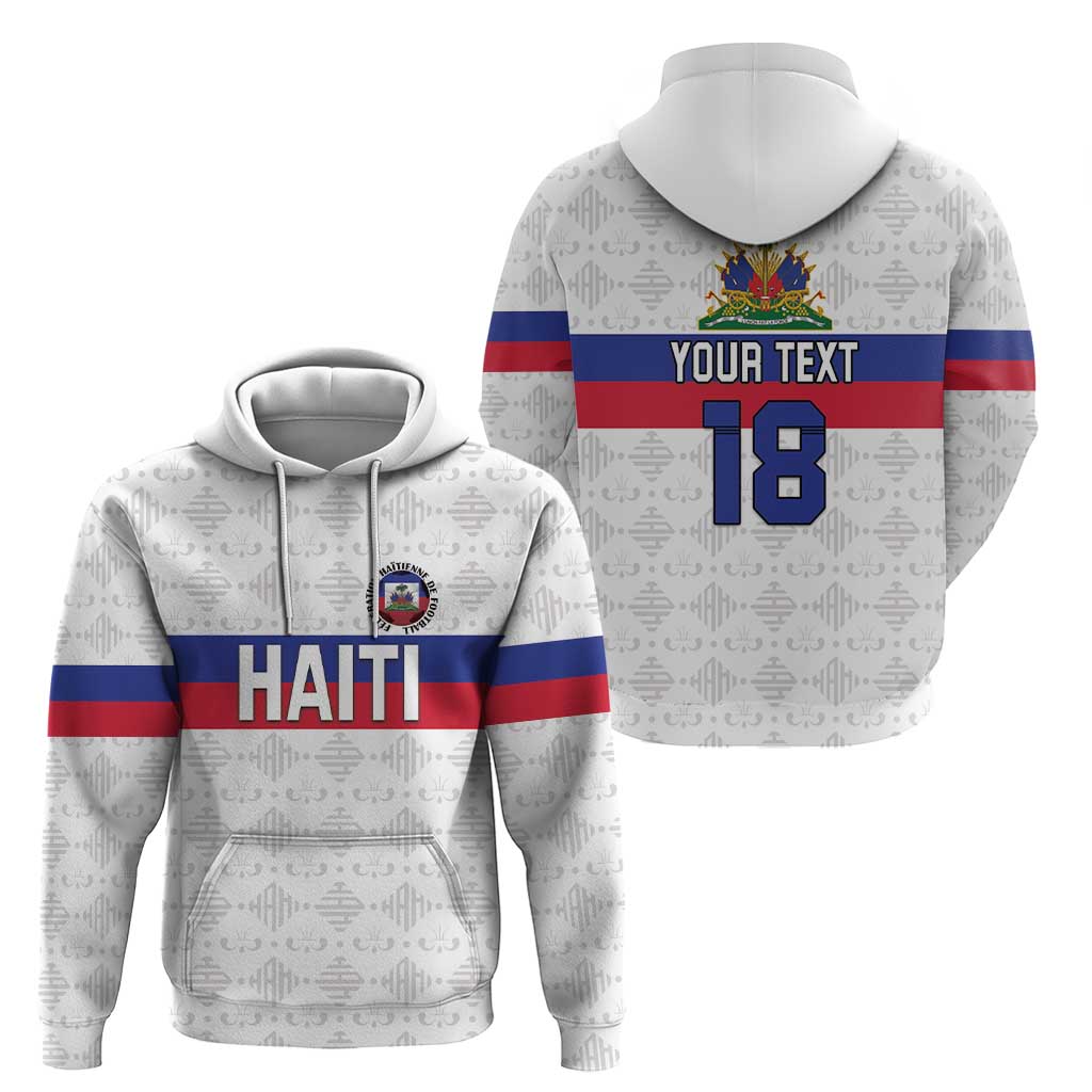 Custom Haiti Football Hoodie Ekip foutbol Ayiti LT18