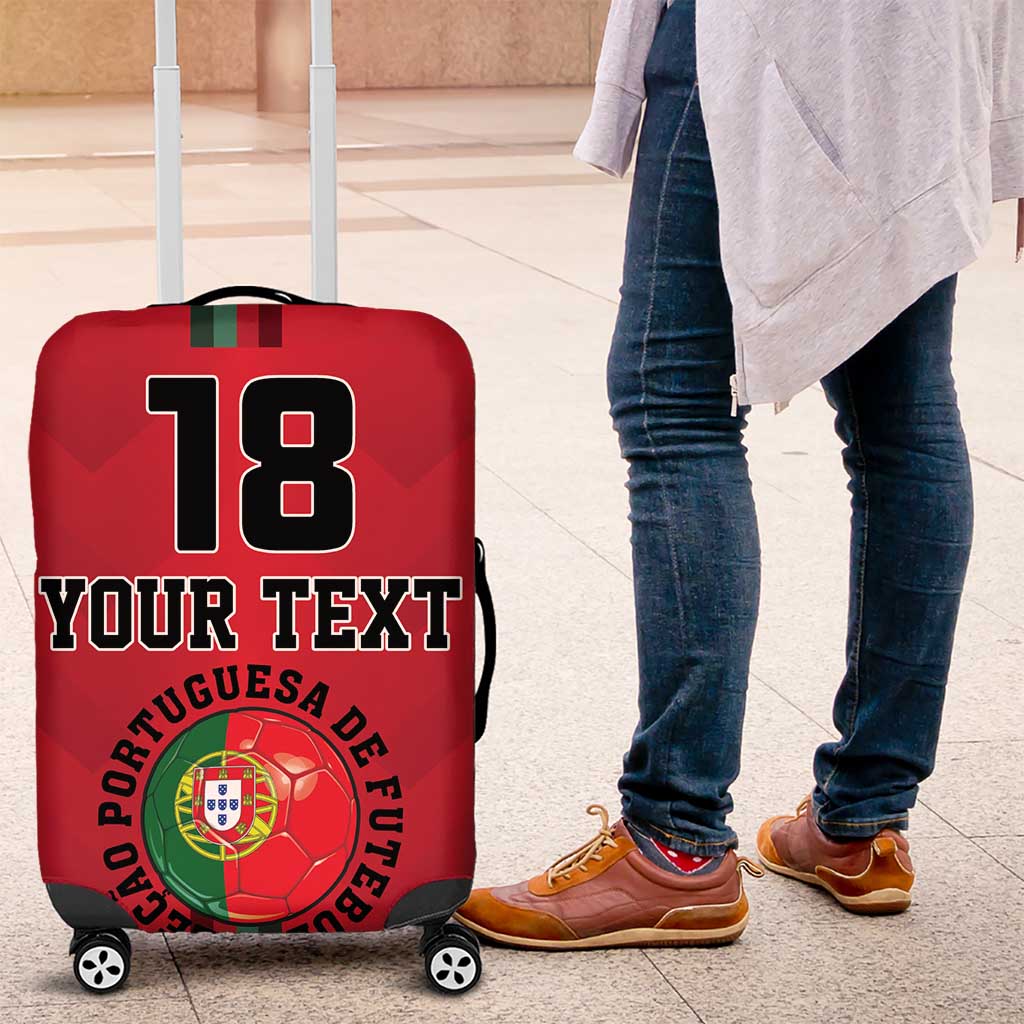 Custom Portugal Football Luggage Cover A Selecao das Quinas LT18
