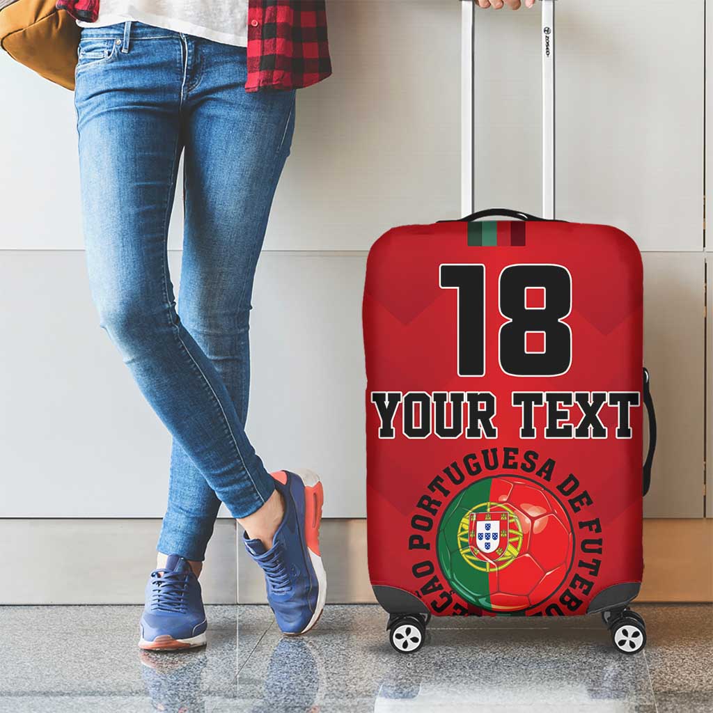 Custom Portugal Football Luggage Cover A Selecao das Quinas LT18