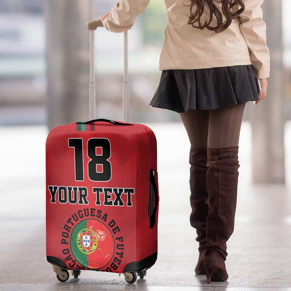 Custom Portugal Football Luggage Cover A Selecao das Quinas LT18