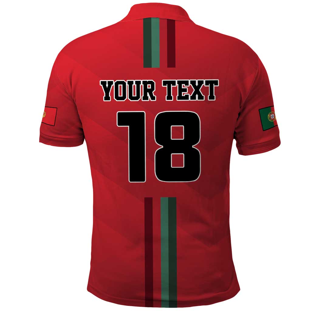 Custom Portugal Football Polo Shirt A Selecao das Quinas LT18
