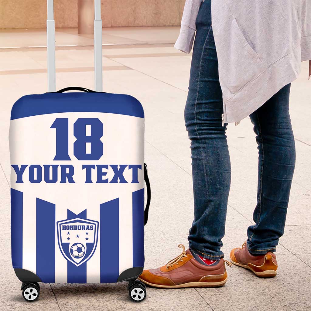Custom Honduras Football Luggage Cover Los Catrachos Sporty Style LT18