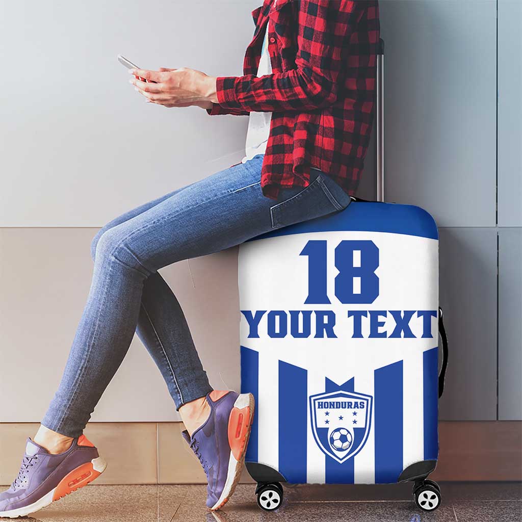 Custom Honduras Football Luggage Cover Los Catrachos Sporty Style LT18