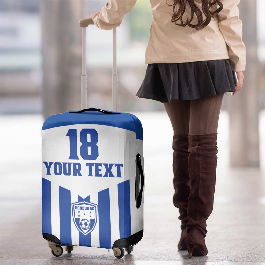 Custom Honduras Football Luggage Cover Los Catrachos Sporty Style LT18