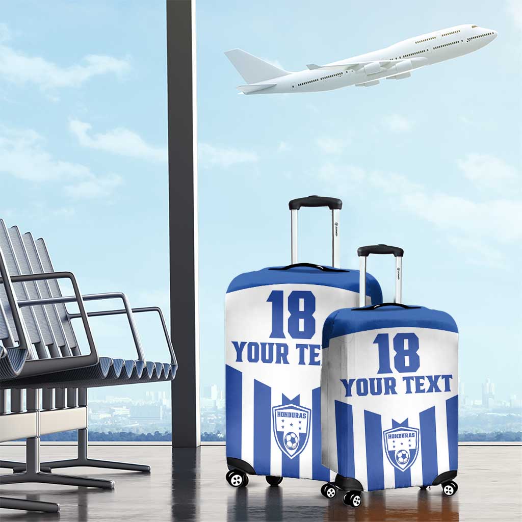 Custom Honduras Football Luggage Cover Los Catrachos Sporty Style LT18
