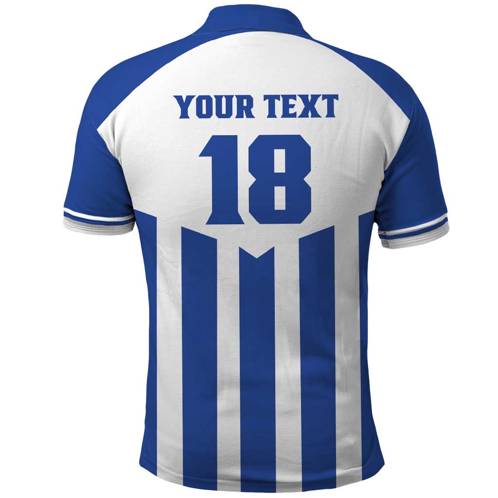 Custom Honduras Football Polo Shirt Los Catrachos Sporty Style LT18