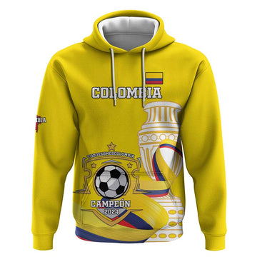 Custom Colombia Football Hoodie Go Champions Unique Style LT18