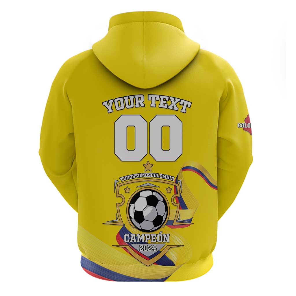 Custom Colombia Football Hoodie Go Champions Unique Style LT18