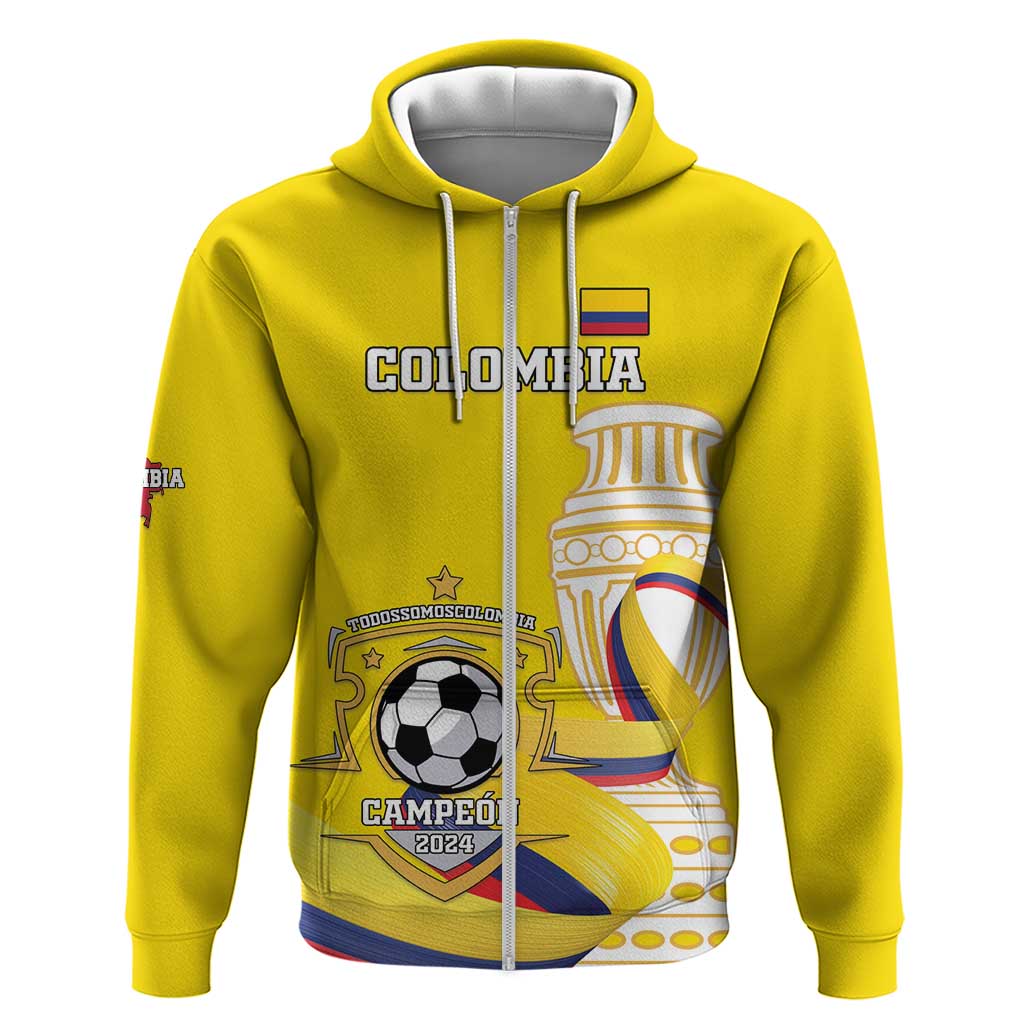 Custom Colombia Football Hoodie Go Champions Unique Style LT18