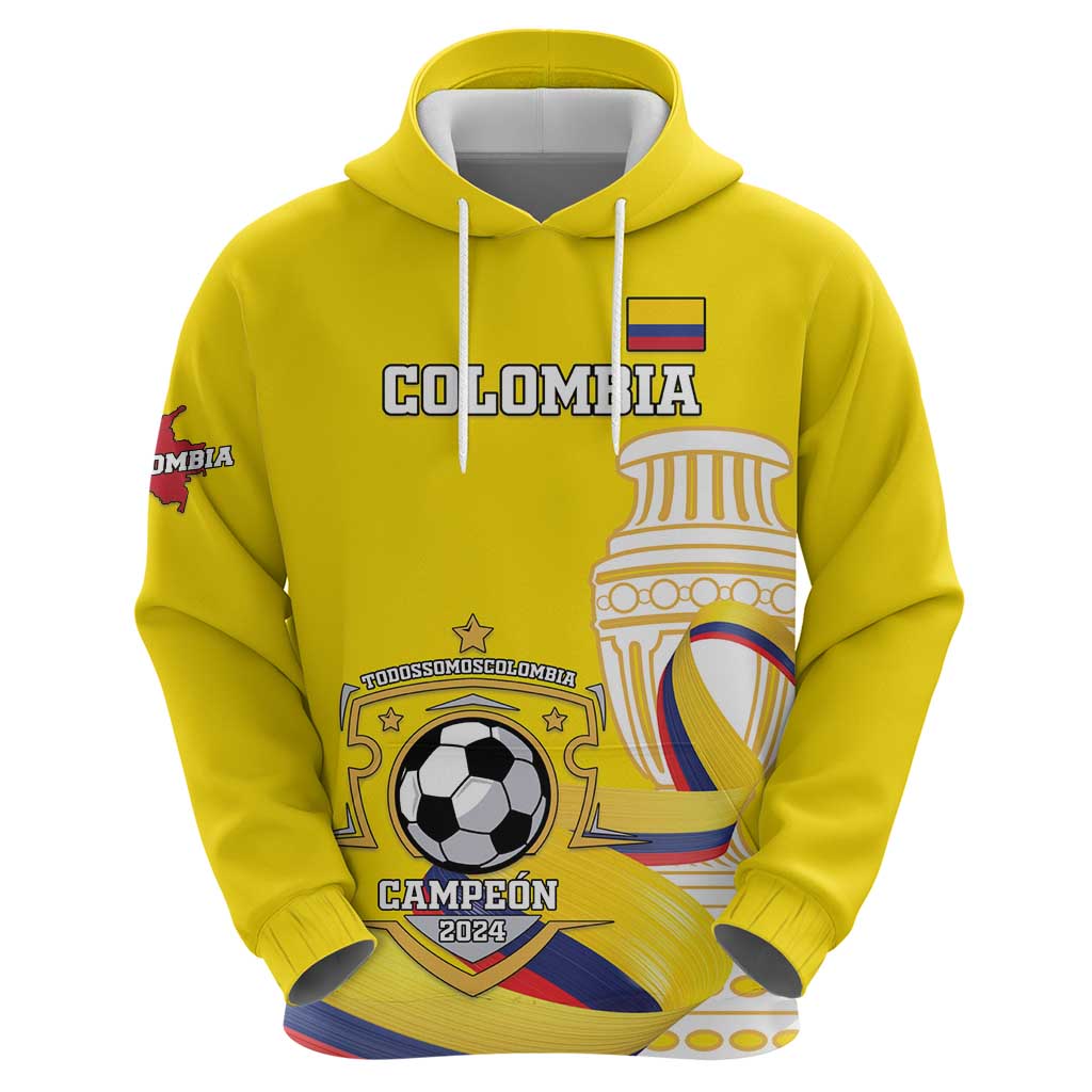 Custom Colombia Football Hoodie Go Champions Unique Style LT18