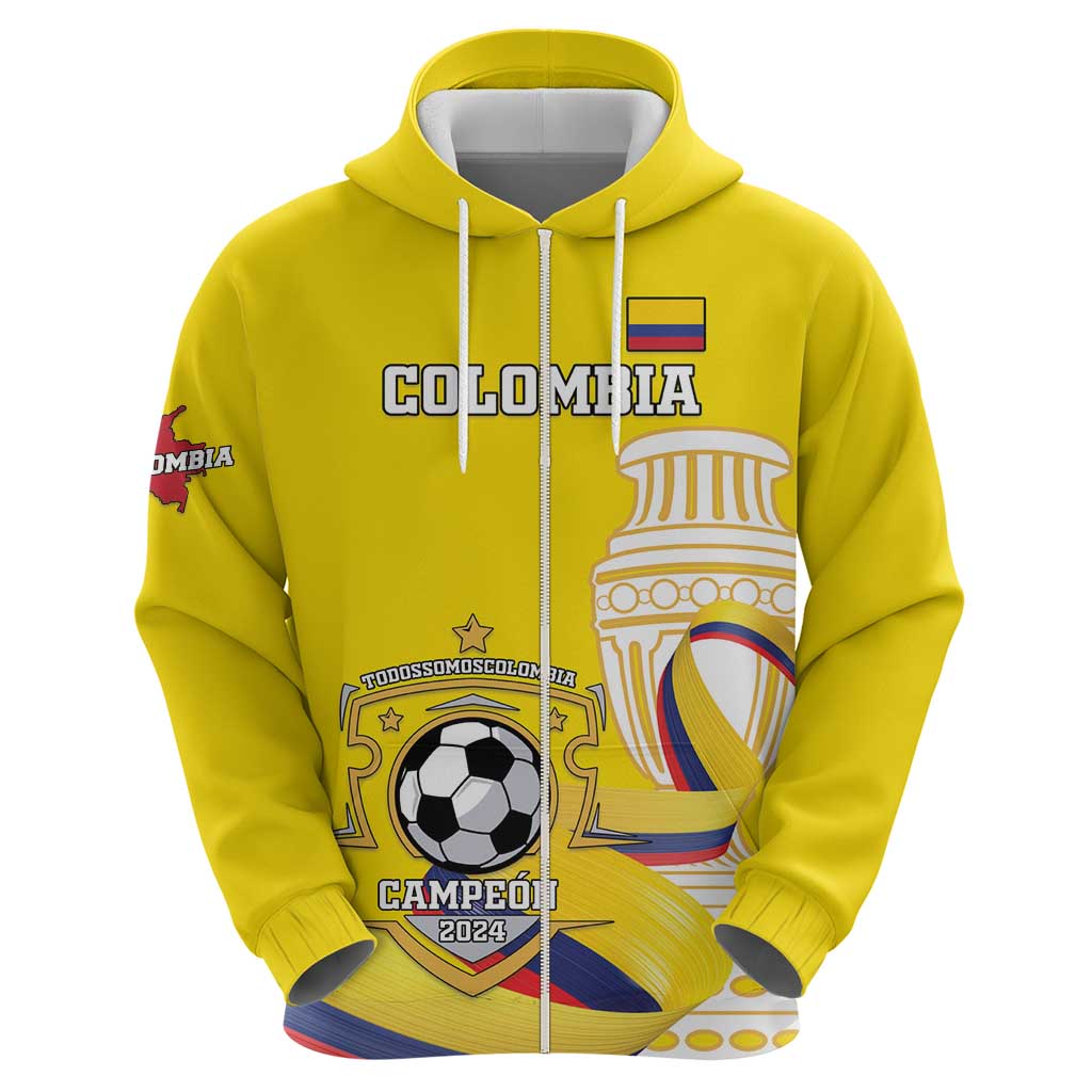 Custom Colombia Football Hoodie Go Champions Unique Style LT18