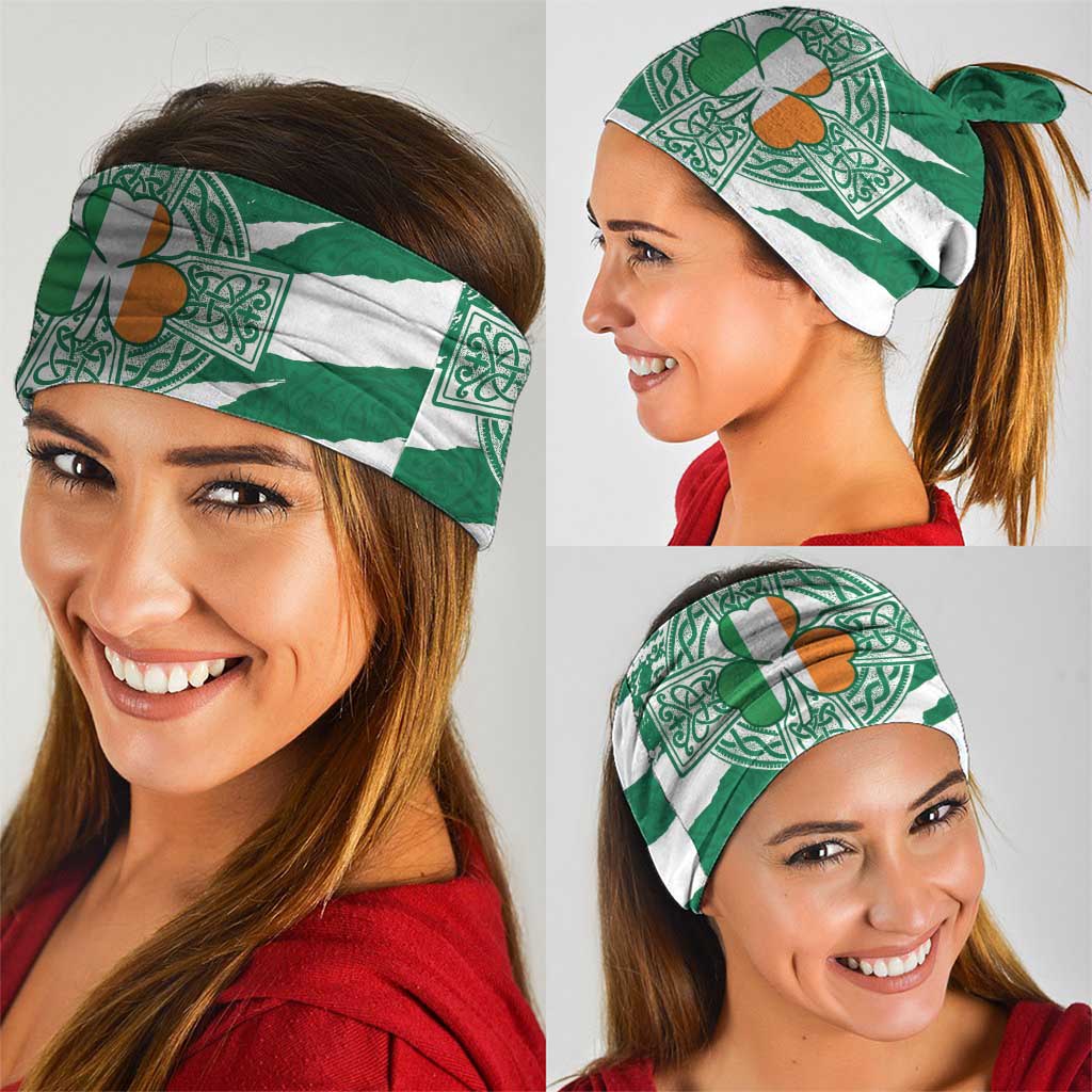 Ireland Celtic Cross Neck Gaiter Irish Flag Shamrock LT18