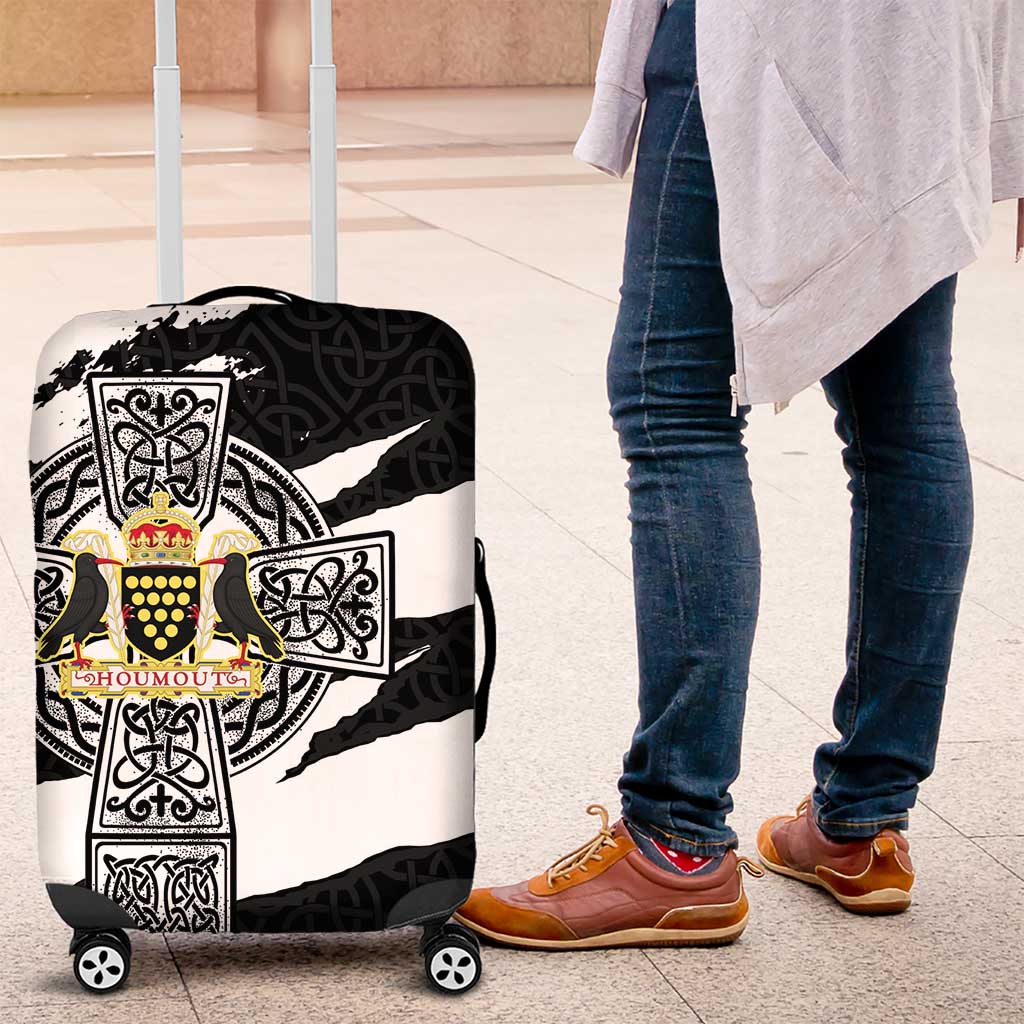 Cornwall Celtic Cross Luggage Cover Coat Of Arms LT18