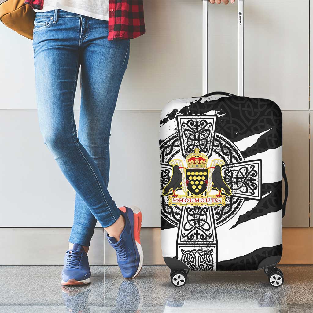 Cornwall Celtic Cross Luggage Cover Coat Of Arms LT18
