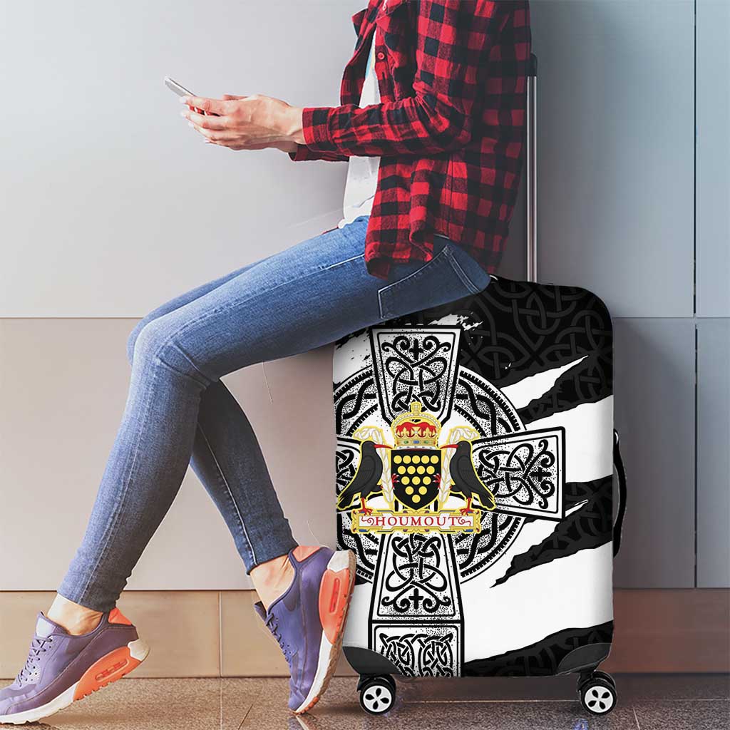 Cornwall Celtic Cross Luggage Cover Coat Of Arms LT18