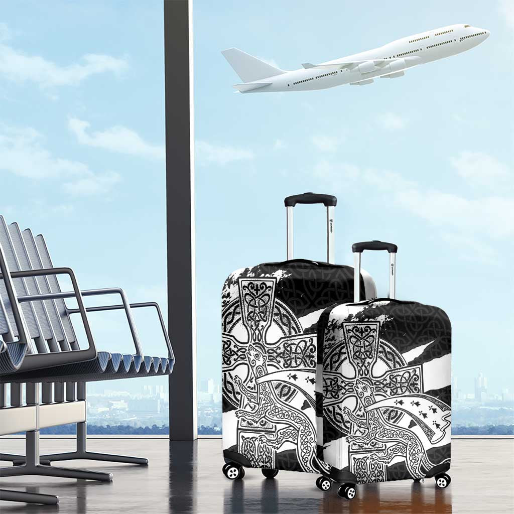 Brittany Celtic Cross Luggage Cover Celtic Pattern LT18
