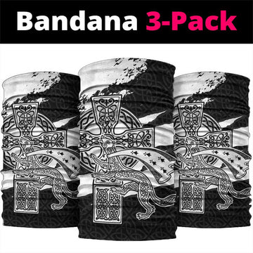 Brittany Celtic Cross Neck Gaiter Celtic Pattern LT18