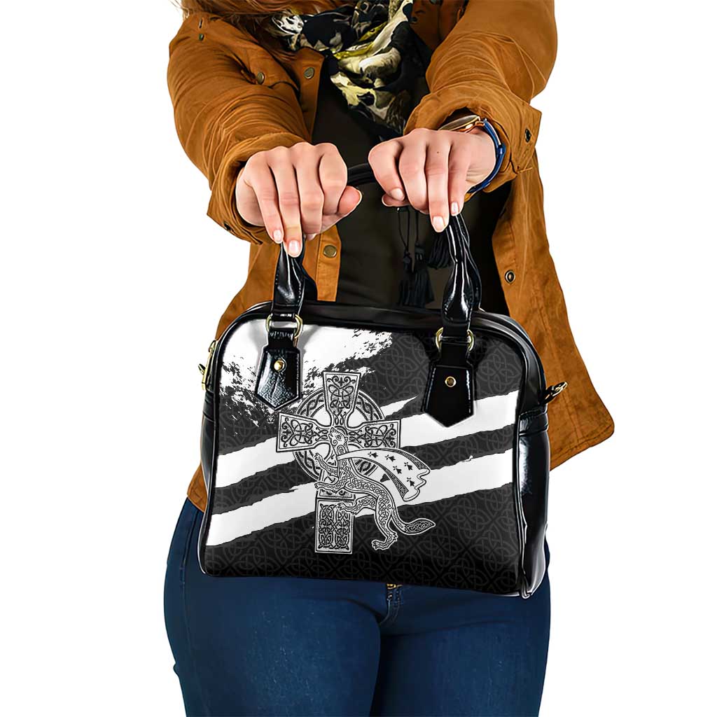 Brittany Celtic Cross Shoulder Handbag Celtic Pattern LT18