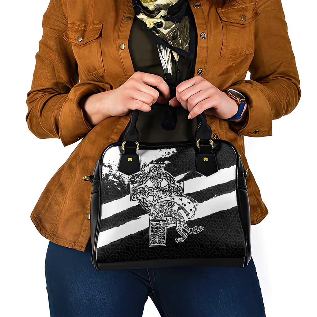Brittany Celtic Cross Shoulder Handbag Celtic Pattern LT18