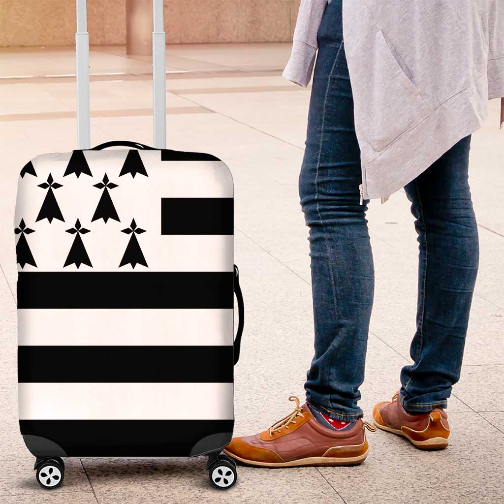 Brittany Flag Style Luggage Cover Kentoch Mervel Eget Bezan Saotret LT18