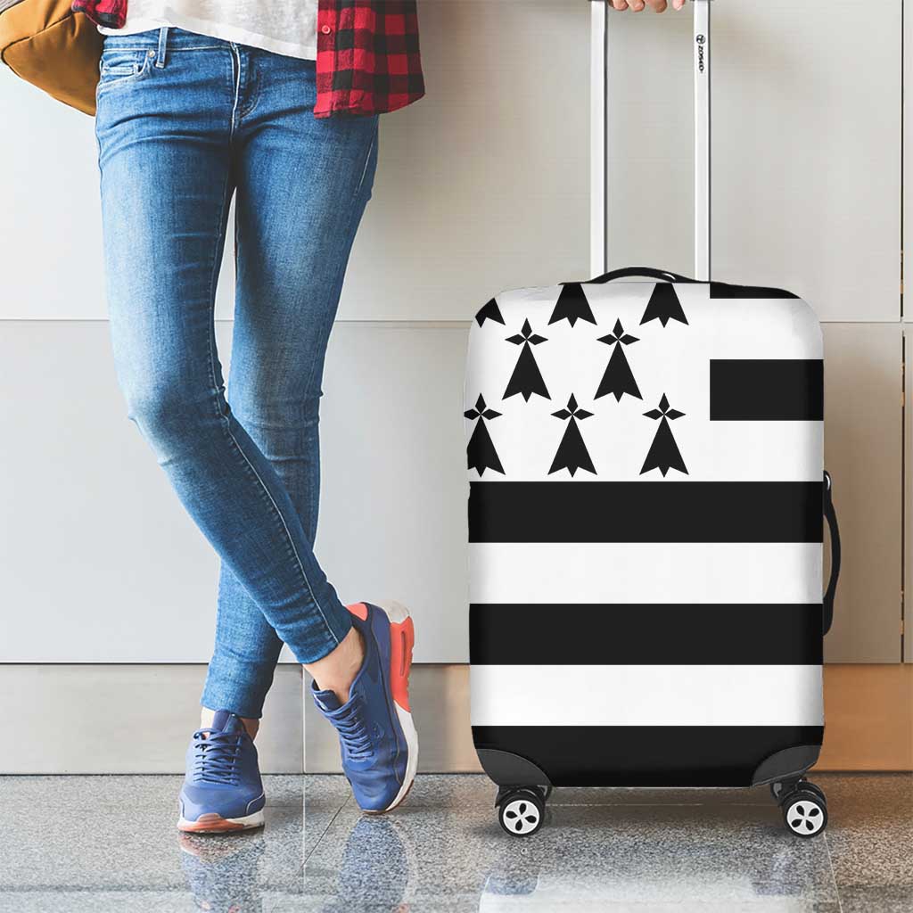 Brittany Flag Style Luggage Cover Kentoch Mervel Eget Bezan Saotret LT18