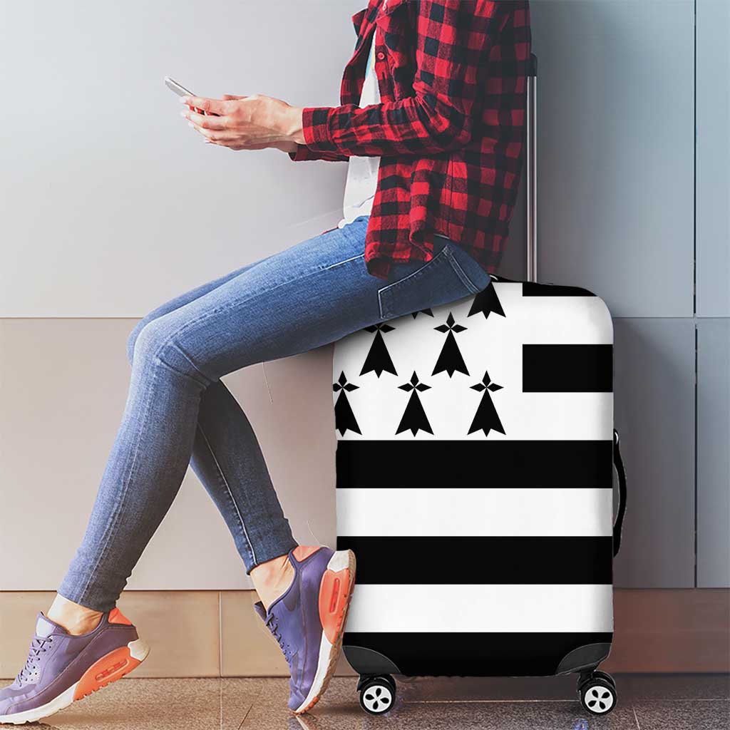 Brittany Flag Style Luggage Cover Kentoch Mervel Eget Bezan Saotret LT18
