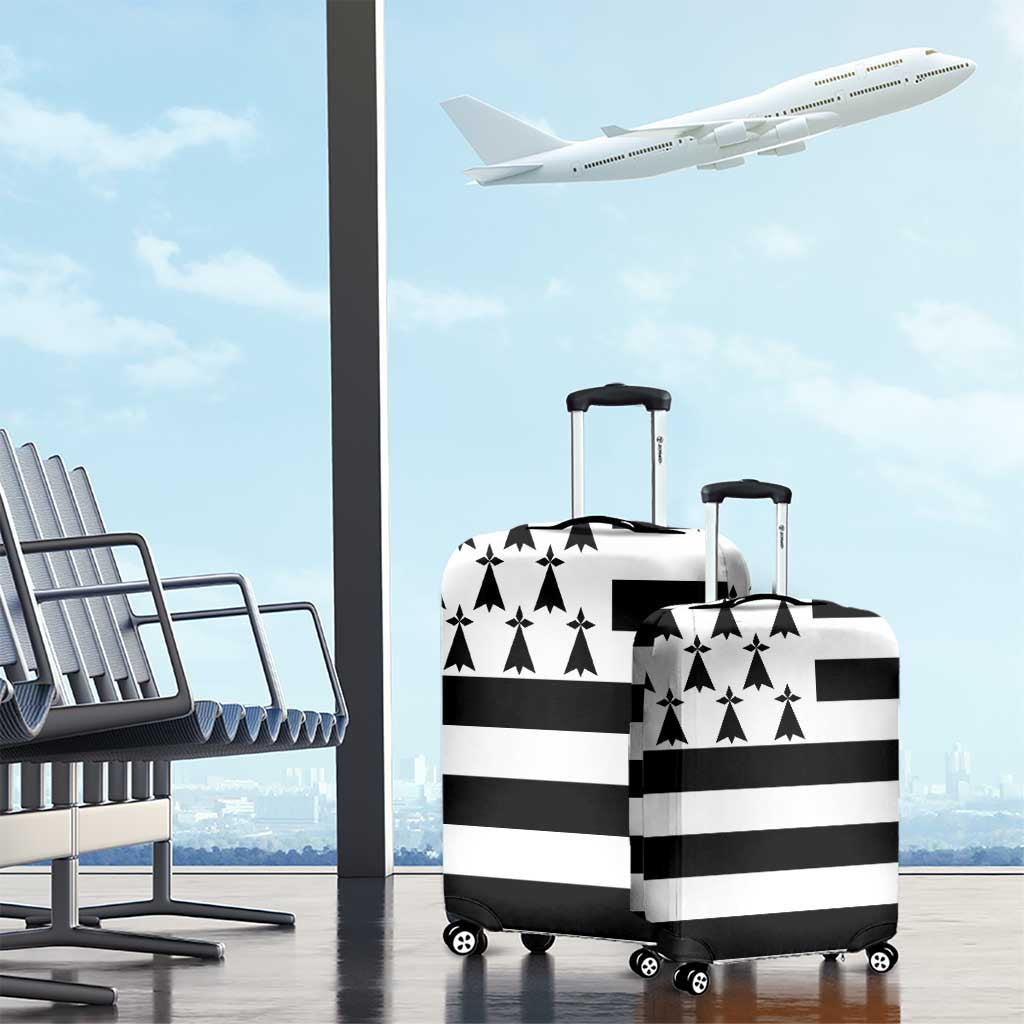 Brittany Flag Style Luggage Cover Kentoch Mervel Eget Bezan Saotret LT18