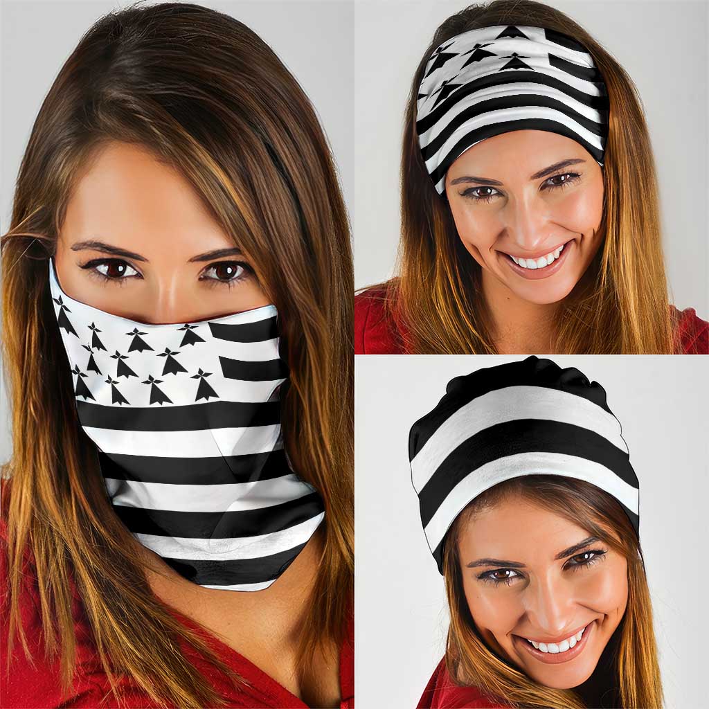 Brittany Flag Style Neck Gaiter Kentoch Mervel Eget Bezan Saotret LT18