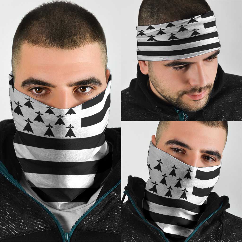 Brittany Flag Style Neck Gaiter Kentoch Mervel Eget Bezan Saotret LT18