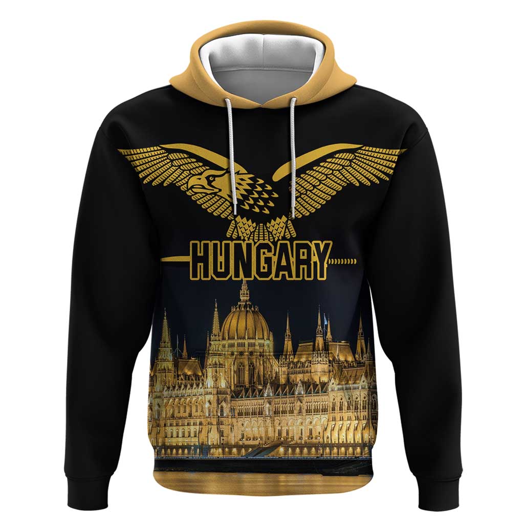 Personalized Hungary Budapest Capital Hoodie Hungarian Turul Bird LT18