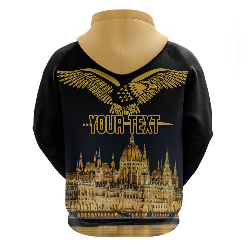 Personalized Hungary Budapest Capital Hoodie Hungarian Turul Bird LT18