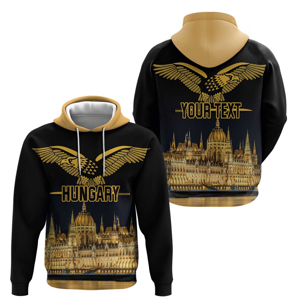 Personalized Hungary Budapest Capital Hoodie Hungarian Turul Bird LT18