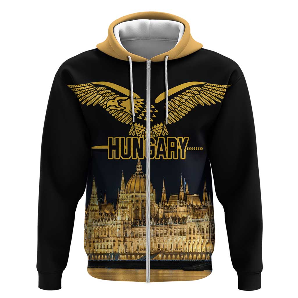Personalized Hungary Budapest Capital Hoodie Hungarian Turul Bird LT18