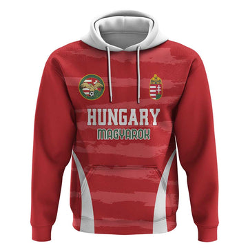 Custom Hungary Football Hoodie Magyarok Classic Football LT18