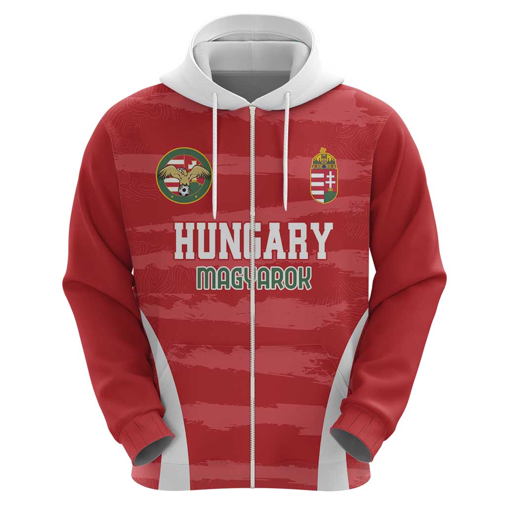 Custom Hungary Football Hoodie Magyarok Classic Football LT18