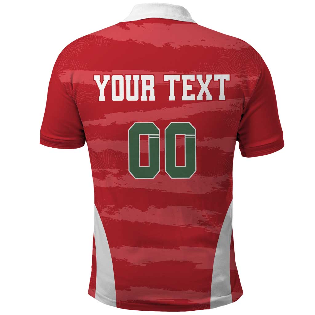 Custom Hungary Football Polo Shirt Magyarok Classic Football LT18