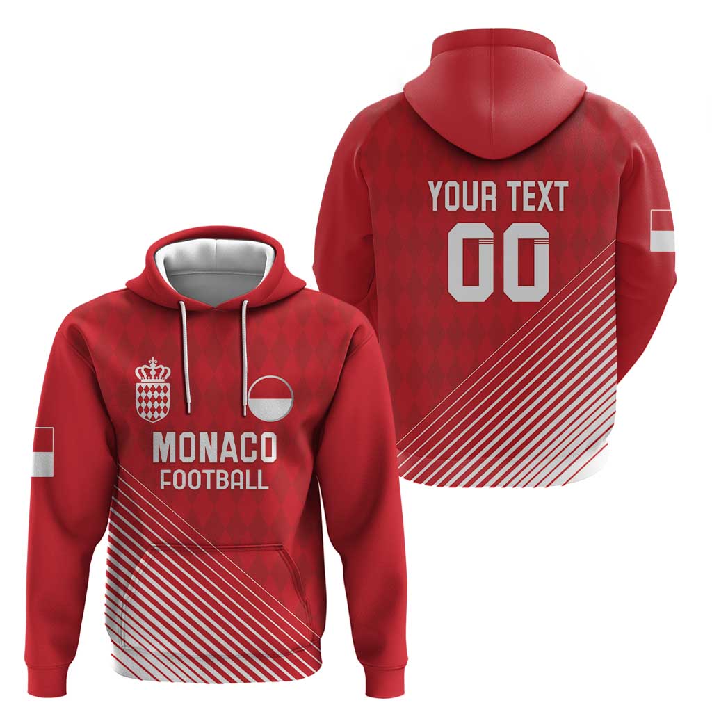 Custom Monaco Football Hoodie Go Champion 2025 LT18