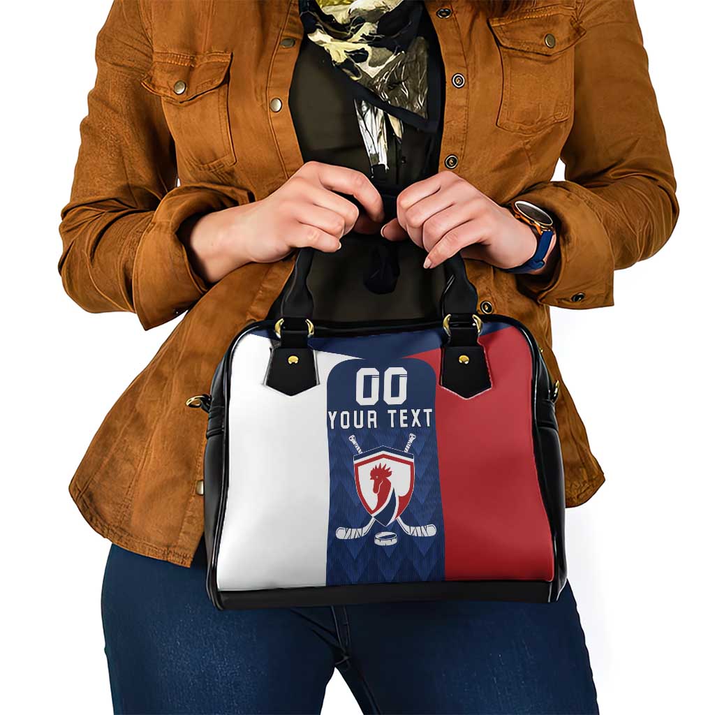 Custom France Hockey Shoulder Handbag Les Bleus Go Champions LT18