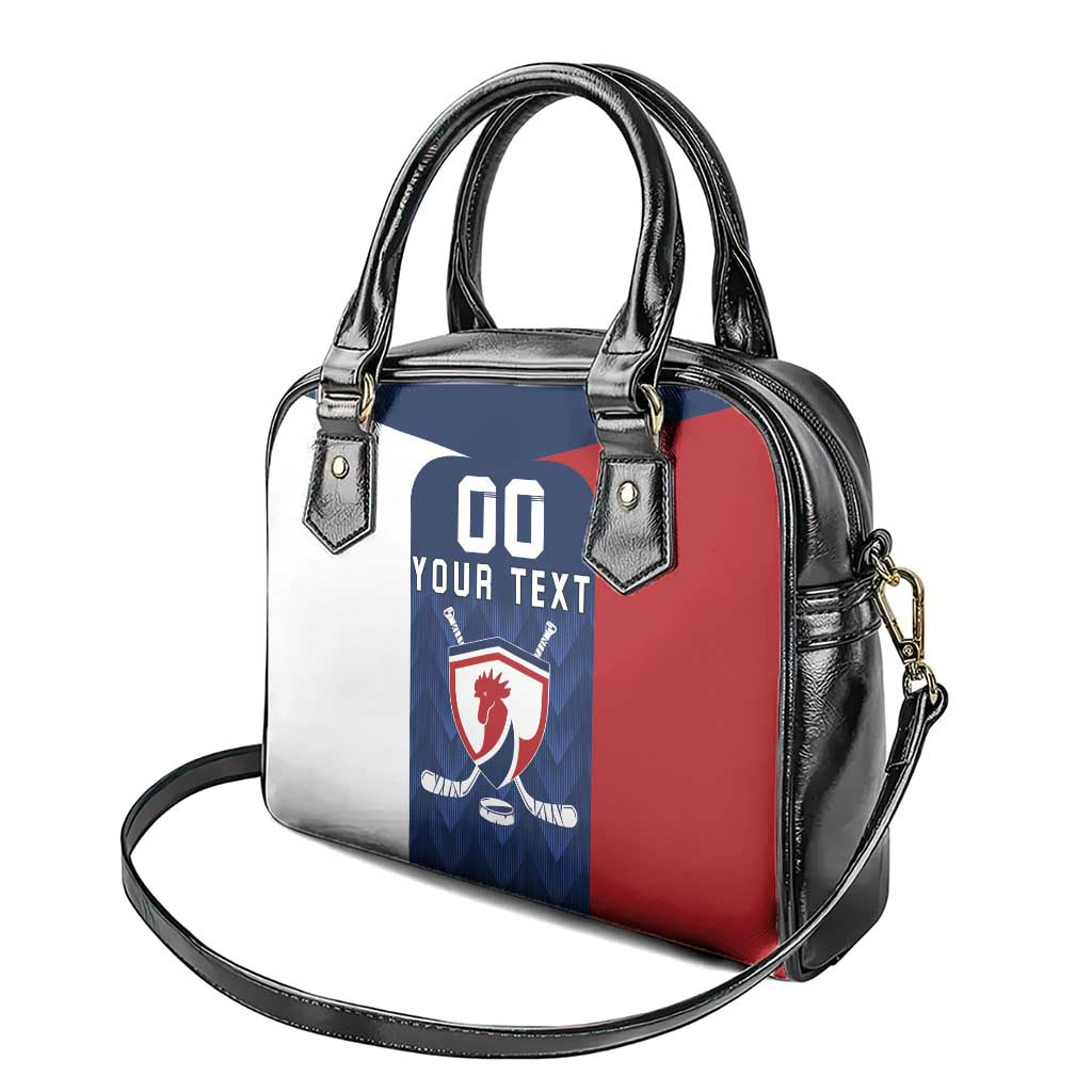 Custom France Hockey Shoulder Handbag Les Bleus Go Champions LT18