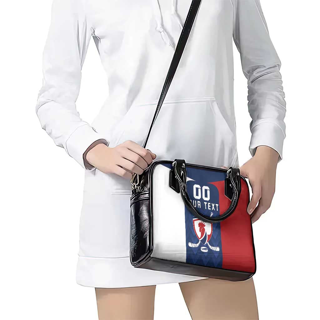Custom France Hockey Shoulder Handbag Les Bleus Go Champions LT18
