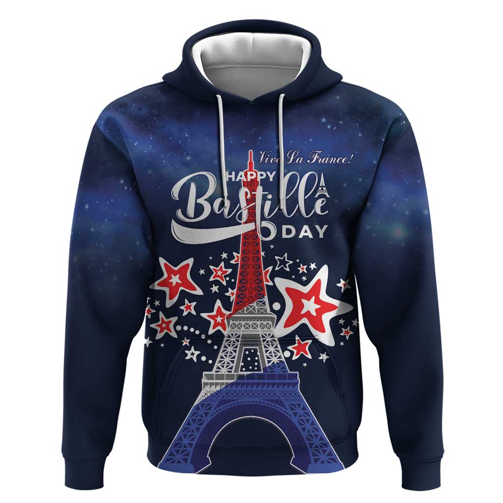 Personalized Happy Bastille Day Hoodie Vive la France! LT18