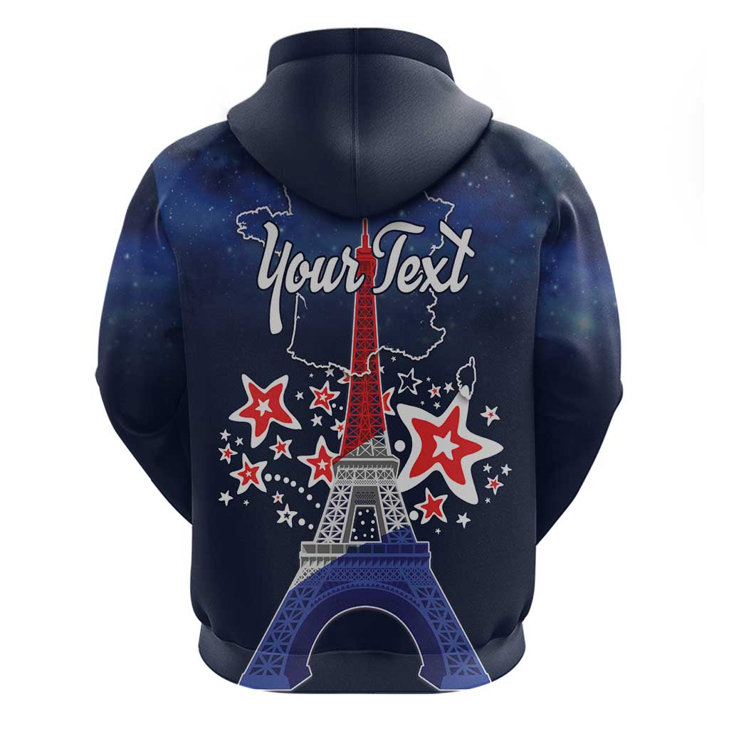 Personalized Happy Bastille Day Hoodie Vive la France! LT18