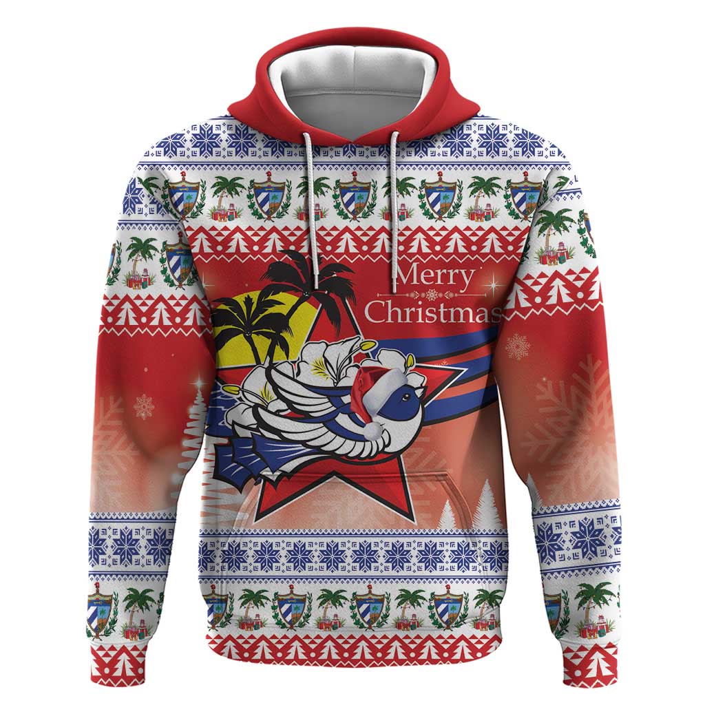 Cuba Cuban Trogon Christmas Hoodie Patria o Muerte Venceremos LT18