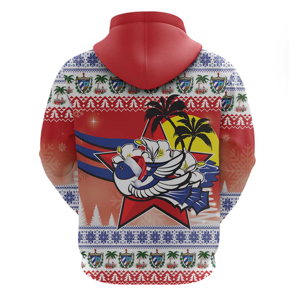 Cuba Cuban Trogon Christmas Hoodie Patria o Muerte Venceremos LT18