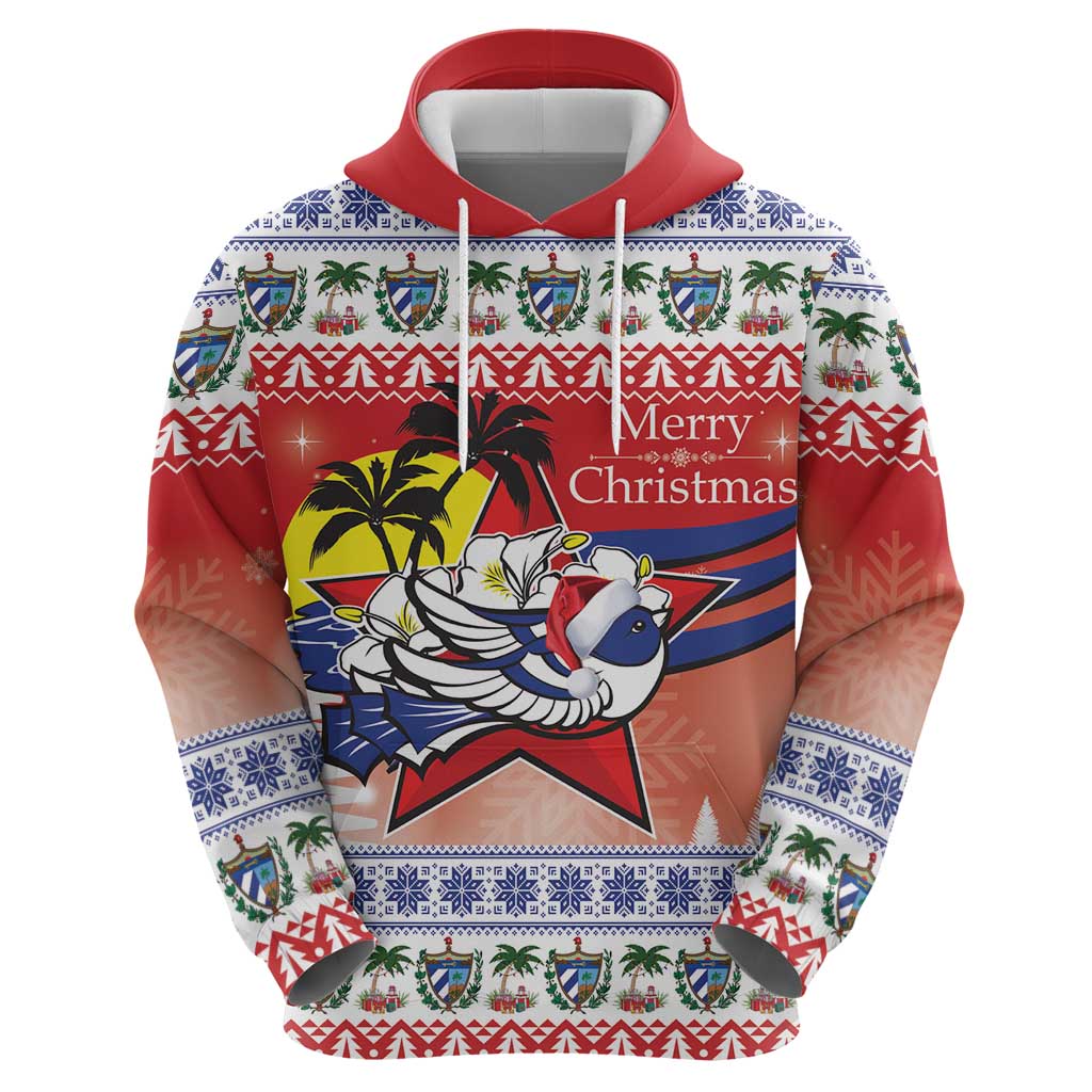 Cuba Cuban Trogon Christmas Hoodie Patria o Muerte Venceremos LT18