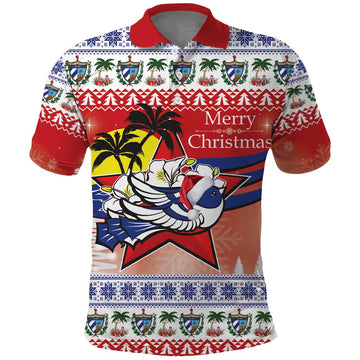 Cuba Cuban Trogon Christmas Polo Shirt Patria o Muerte Venceremos LT18